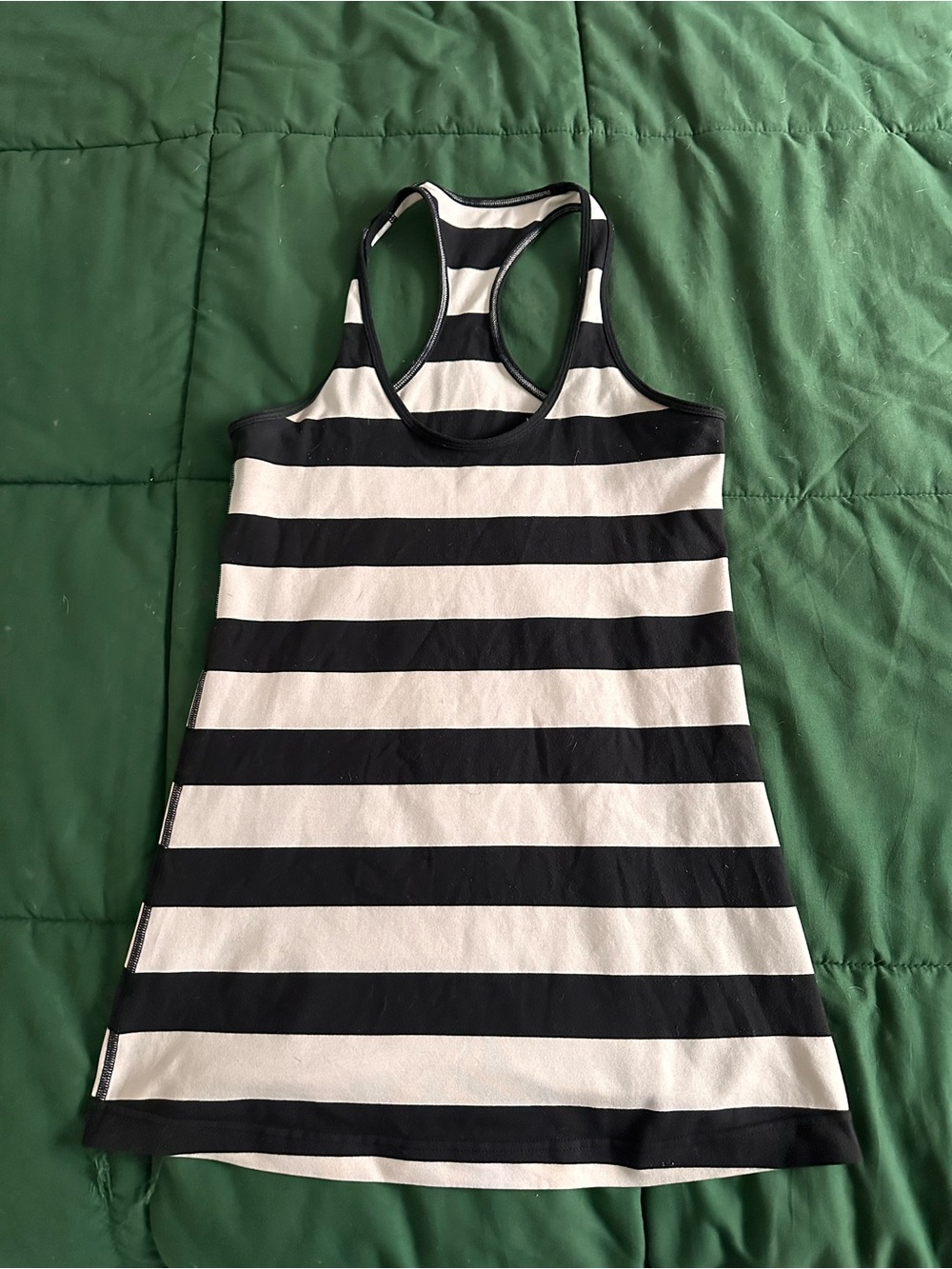 Lululemon Striped Racerback Tank Top